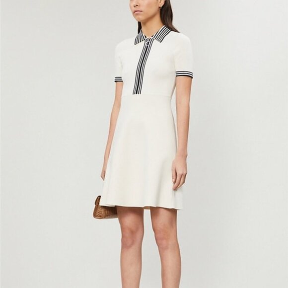 Sandro Paulzy Stretch Knit Mini Dress - Picture 1 of 1